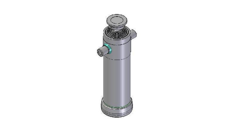 6011S -TELESCOPIKUS HENGER STANDARD/GÖMB 6 STÁDIUMÚ ÜTÉS 2557 ÁTMÉRŐ 152
