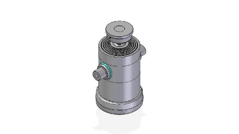 6033S - TELESCOPIC CYLINDER STANDARD/BALL 6 ETAPPI LÖÖK 1845 DIAMEETER 270