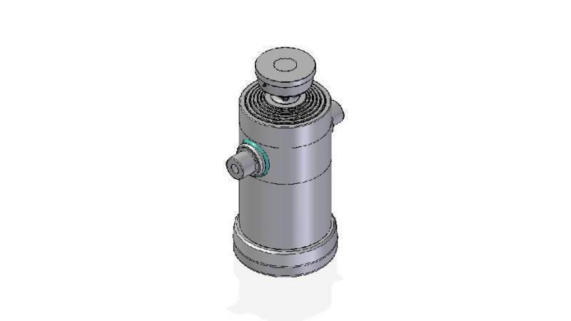 6035S -TELESCOPIC CYLINDER STANDARD/BALL 6 STAGES STROKE 2325 DIAMETER 270