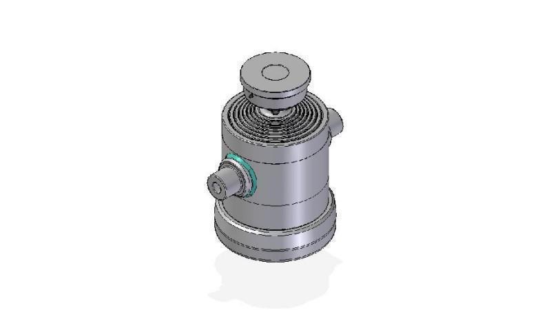 7060S -TELESCOPIC CYLINDER STANDARD/BALL 7 STAGES TRAVEL 1582 DIAMETER 270