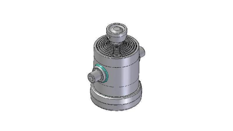 9010S -TELESCOPIC CYLINDER STANDARD/BALL 9 STAGES TRAVEL 2120 DIAMETER 240