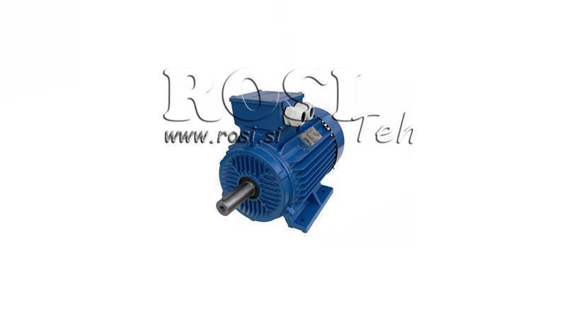 1,1kW-ELEKTROMOS MOTOR MS 80 3-4_1390vrt 3Faz lábak-B3