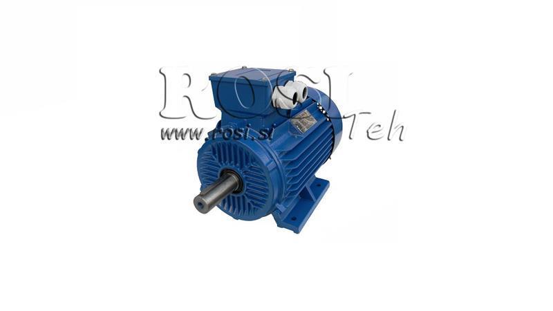 ELEKTRISK MOTOR 2P B3 3F fötter