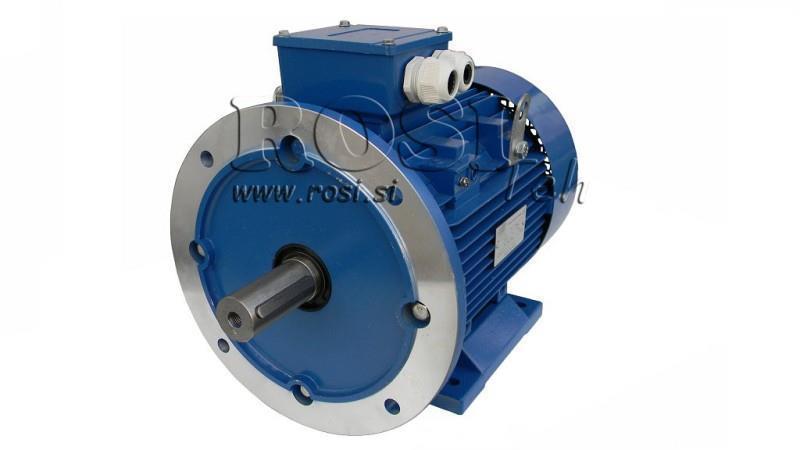 22kW-ELECTRIC MOTOR Y3 180M-2_2940rpm 3PH legs+flange-B3B5