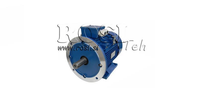 2,2kW-ELECTRIC MOTOR MS100L1-4_1420rpm 3PH legs+flange-B3B5