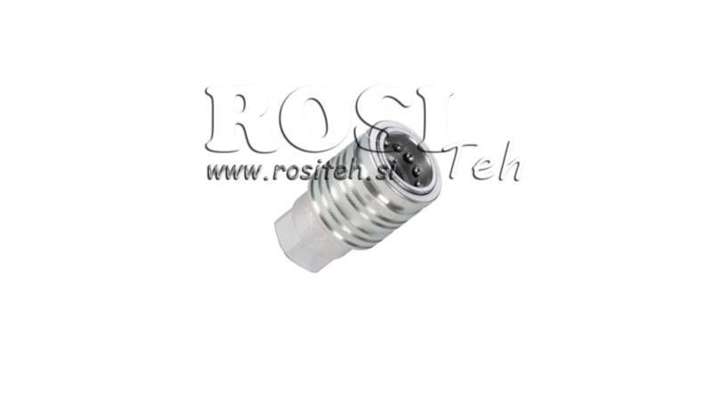 SZYBKOZŁĄCZE TRAKTORA ŻEŃSKIE PUSH - PULL M22x1.5