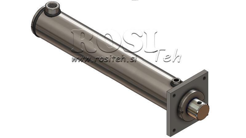 HYDRAULISK CYLINDER MED MONTERINGSPLADE 110/70-600
