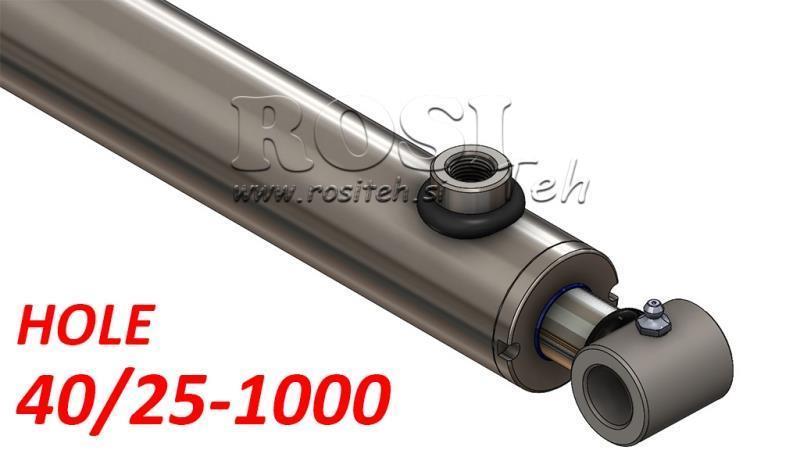 HYDRAULIC CYLINDER HOLE 40/25-1000