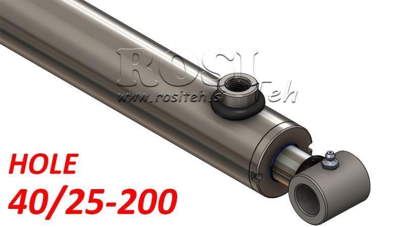 HYDRAULIC CYLINDER HOLE 40/25-200