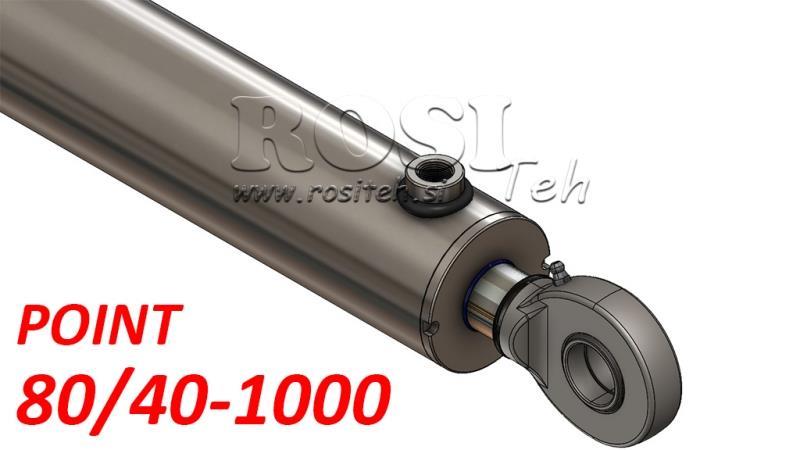 HYDRAULIC CYLINDER POINT 80/40-1000