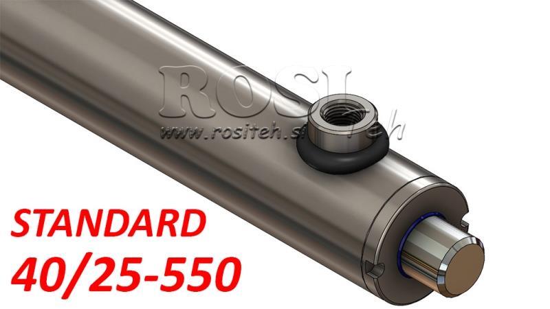 HYDRAULIC CYLINDER STANDARD 40/25-550