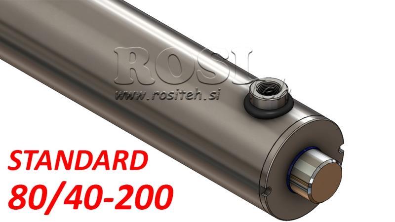 HÜDRAULILINE SILINDER STANDARD 80/40-200