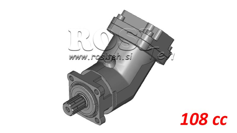 PISTONŲ HIDRAULINIS VARIKLIS  108CC - 600NM  