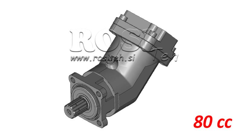 PISTONŲ HIDRAULINIS VARIKLIS 80CC - 440NM