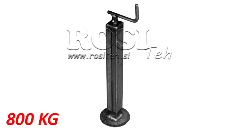 NAVOJNA PODPORNA NOGA (VIŠINA 760mm - HOD 430mm) - 800KG