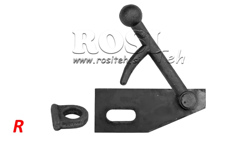 TRAILER SIDE PANEL CLOSURE PIASTRA RIGHT