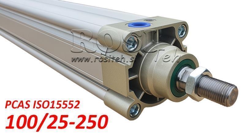 PNEUMATICKÝ CYLINDR PCAS 100/25-250 BE ISO15552