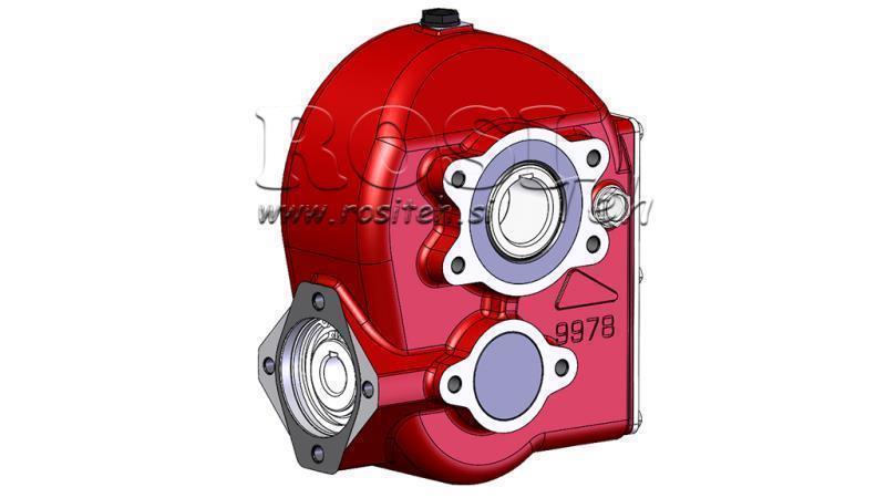 ÜBERSETZUNGSGETRIEBE - REDUKTOR RT190 FÜR HYDROMOTOR MP/MR/MS verhältnis 10,2:1 