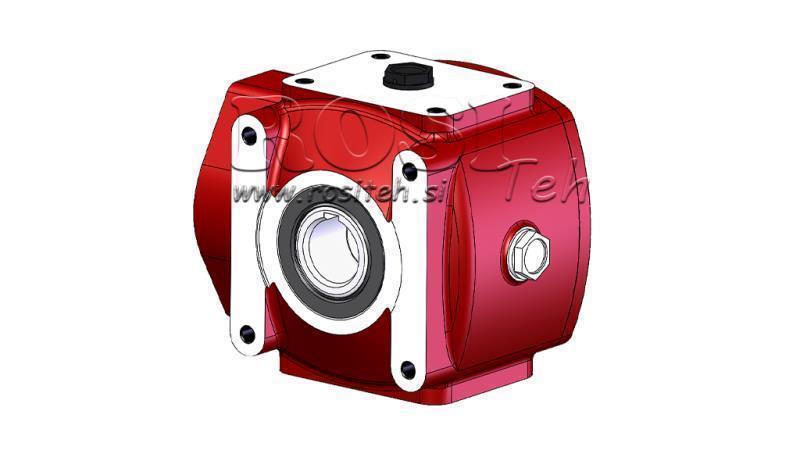 RIDUTTORE - MOLTIPLICATORE RT45 PER MOTORE IDRAULICO MP/MR relazioni 1,9:1