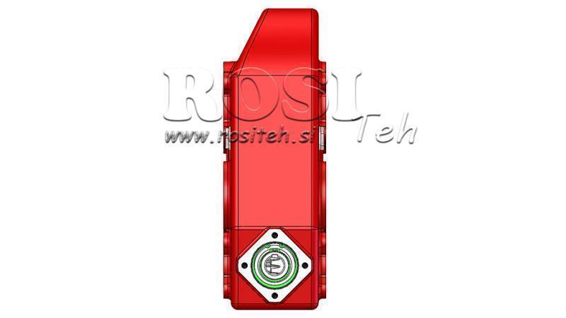 CAIXA DE CÂMBIO - CAIXA DE CÂMBIO RT800 PARA MOTOR HIDRÁULICO MP/MR/MS RAZÃO 31.7:1