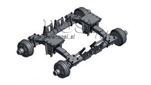 TANDEM-PÓTKOCSI-TEGELY