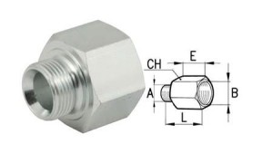 HYDRAULIC-ADAPTER-MALE-FEMALE