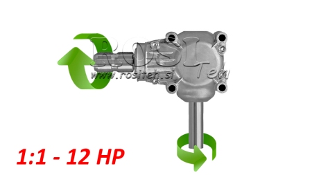 ÚHEL PŘEVODOVKA L-150J 1:1 (12HP-9KW)