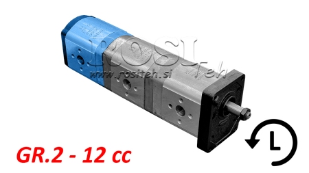 HÜDRAULIKAPUMP 20A12X066 TAGUMINE GR.2 12 CC VASAK