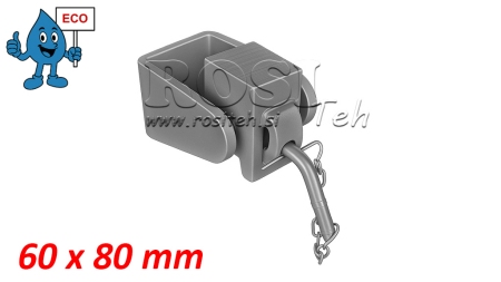 CARRIER VOOR KIPER KESONA VORKHEFTRUCK 60x80mm eco
