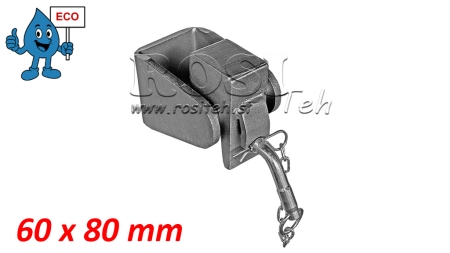 CARRIER VOOR KIPER KESONA VORKHEFTRUCK 60x80mm eco