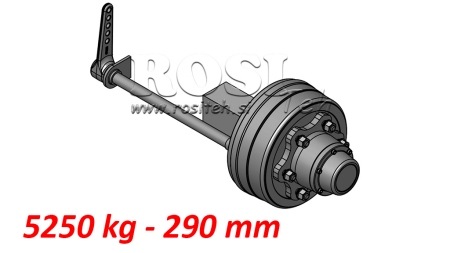 HALF-AS MET REMMEN 5.250 KG L.290 MM
