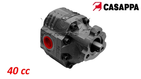 HYDRAULISK GJERDINGSPUMP REVERSIBEL 40CC CASAPPA