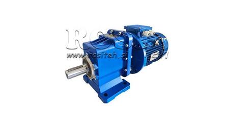 3Fase 1.5kW-ELEKTRISK MOTOR MED ERC03 REDUKTOR MS90 56rpm