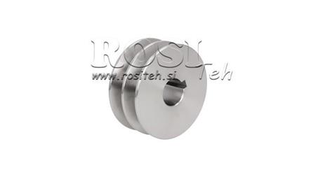 POLIA 2x13 fi80/19mm