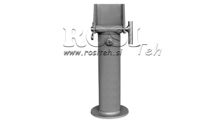 HIDRAULIKUS LÁB EGYÍRÁNYÚ 6 TONNA 250mm