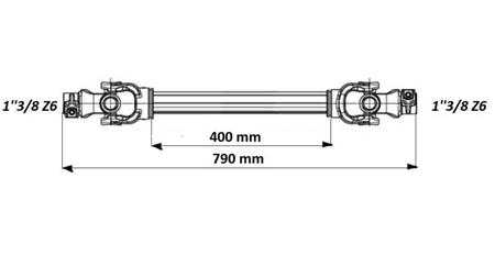 ECO KARDAN 650mm 35-60HP