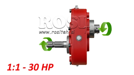 GEARBOX INVERSION A-3A 1:1 (30HP-22.1KW)
