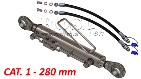 TERZO PUNTO IDRAULICO TRATTORE STANDARD - 1 CAT. 50/30-280 (20-55HP)(25,4/25,4)