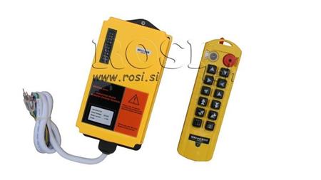 TÉLÉCOMMANDE RADIO 12CH - 12V