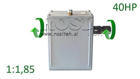REDUKTOR TRAKTORA - 1:1.85 (40HP-30kW) ŽENSKÝ-MUŽSKÝ