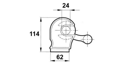 BLOCO FEMEA LATERAL LOCK
