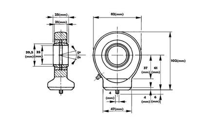 BALL-JOINT - CIRCLE Dia. 35/47