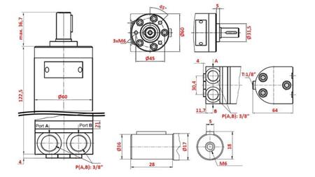 HIDROMOTOR MM 50 -bočna