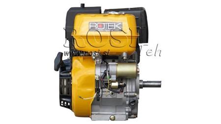 benzin motor EG4-420cc-9,6kW-13,1HP-3.600 U/min-E-KW25.4x88.5-elektomos inditás