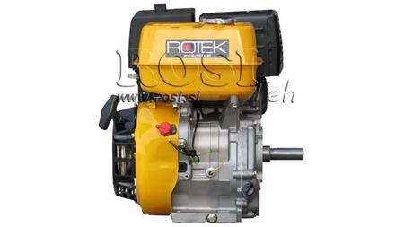 benzin motor EG4-420cc-9,6kW-13,1HP-3.600 U/min-H-KW25x63-kézi inditás