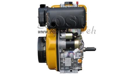 disel motorok 418cc-7,83kW-10,65HP-3.600 U/min-E-KW25.4x88-elektomos inditás