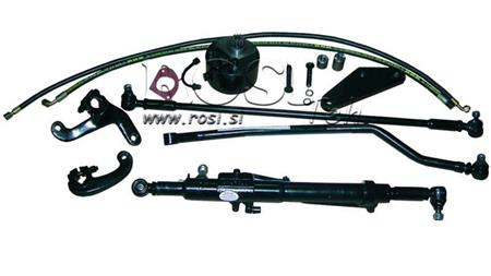 AUXILIÁRIS HYDRAULIKUS KORMÁNY KÉSZLET MASSEY FERGUSON 255 Vékony Tengely (32mm)