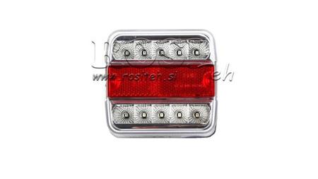 LED HÁTSÓ FÉNY TRAILERHEZ KOMBINÁLT 4 FUNKCIÓ 12V FEHÉR