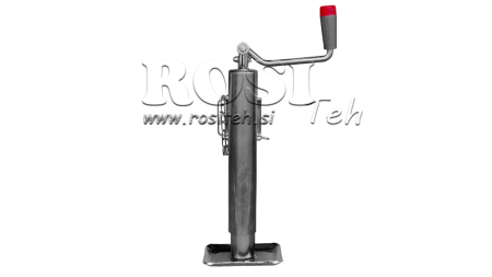 Menetes támasztóláb csőcsatlakozással 1300 kg