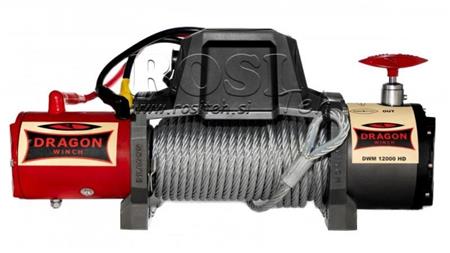 Wciągarka elektryczna 12 V DWM 12000 HD - 5443 kg